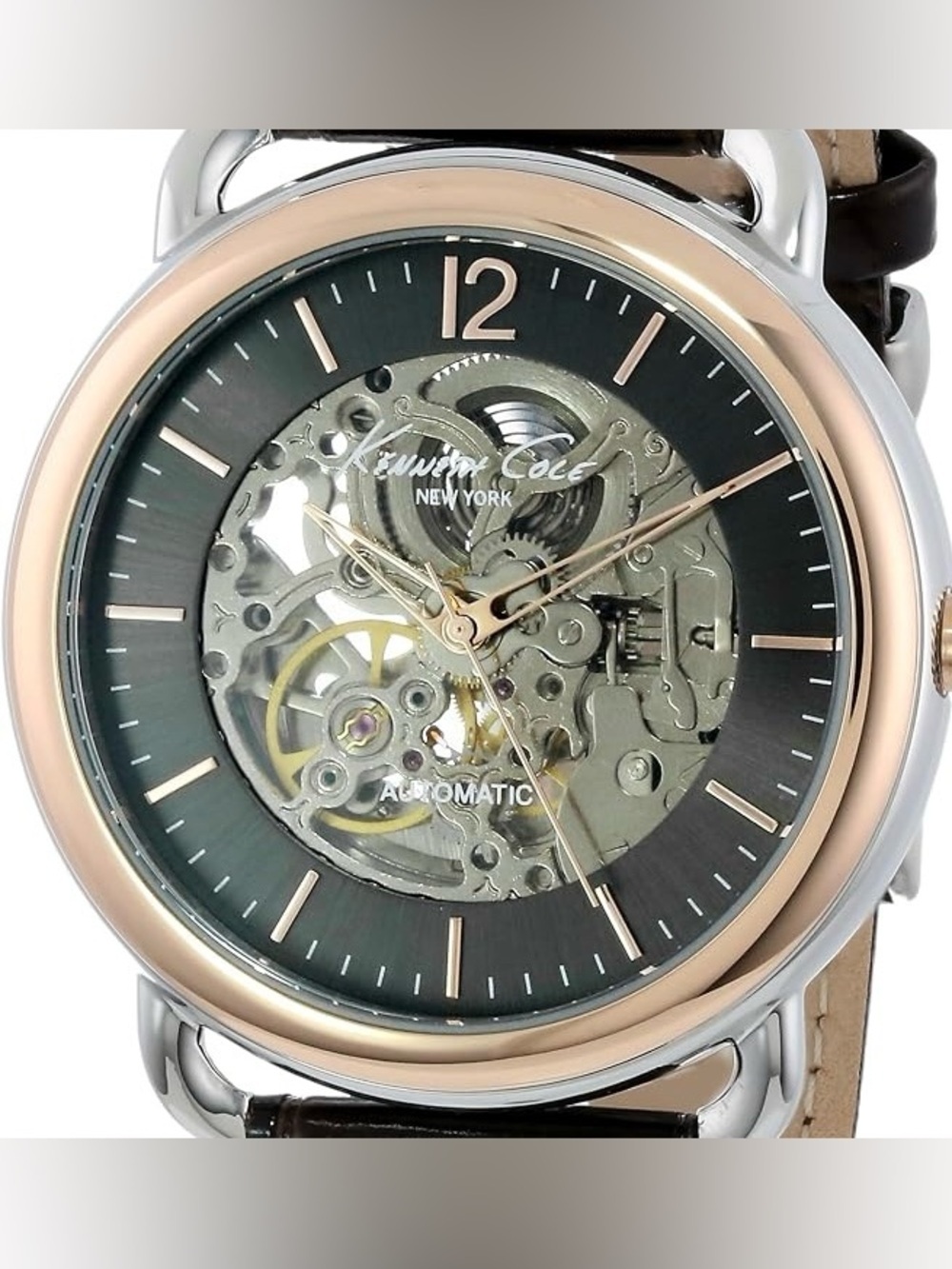 Kenneth Cole New York Transparency Automatic Skeleton Men’s Watch